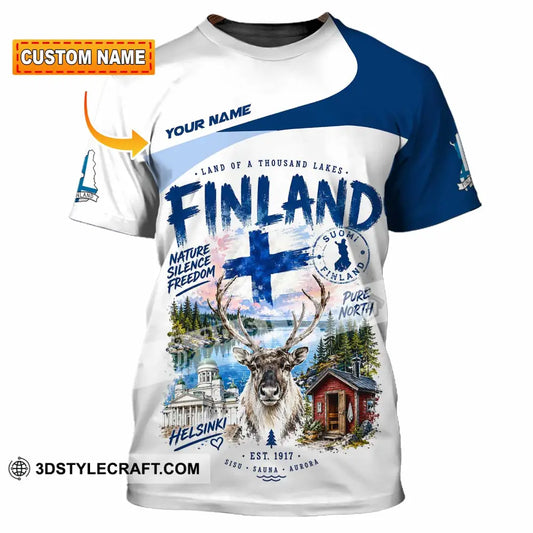 Unisex Shirt - Custom Finland Shirt - T-shirt