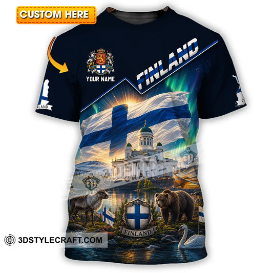 Unisex Shirt - Custom Finland Shirt - T-shirt