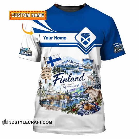 Unisex Shirt - Custom Finland Shirt style option 1