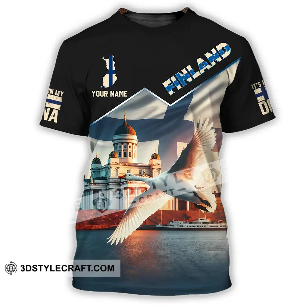 Unisex Shirt Custom Finland Shirt T Shirt / S T shirt