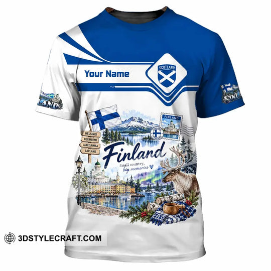 Unisex Shirt - Custom Finland Shirt style option 2