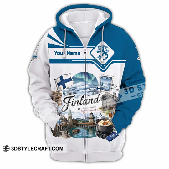 Unisex Shirt - Custom Finland Shirt style option 3