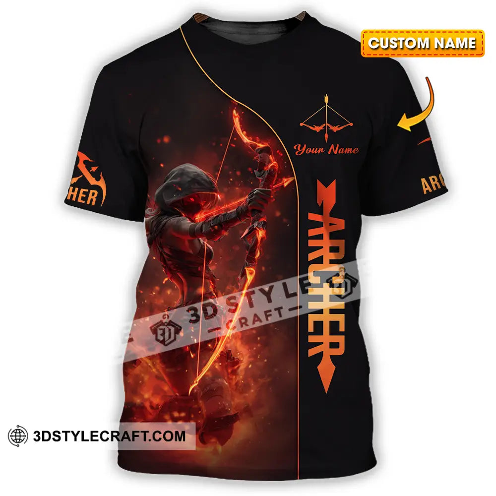 Unisex Shirt - Custom Fire Archery Shirt T-shirt