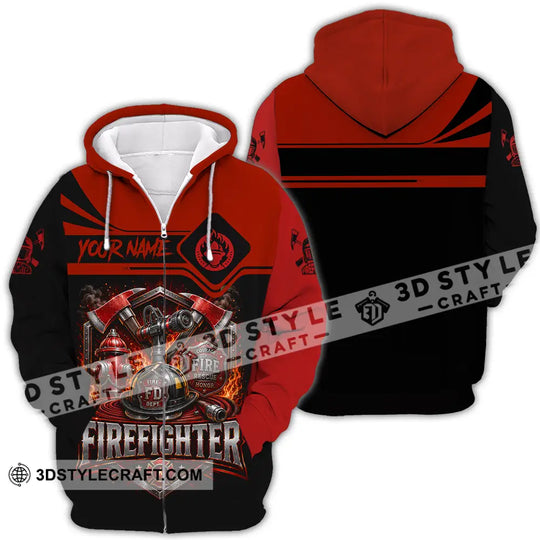 Unisex Shirt - Custom Fire Fighter Shirt style option 4