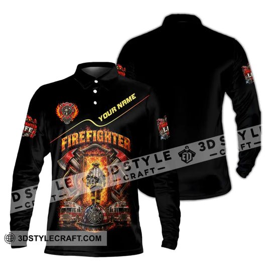 Unisex Shirt - Custom Firefighter Shirt style option 4