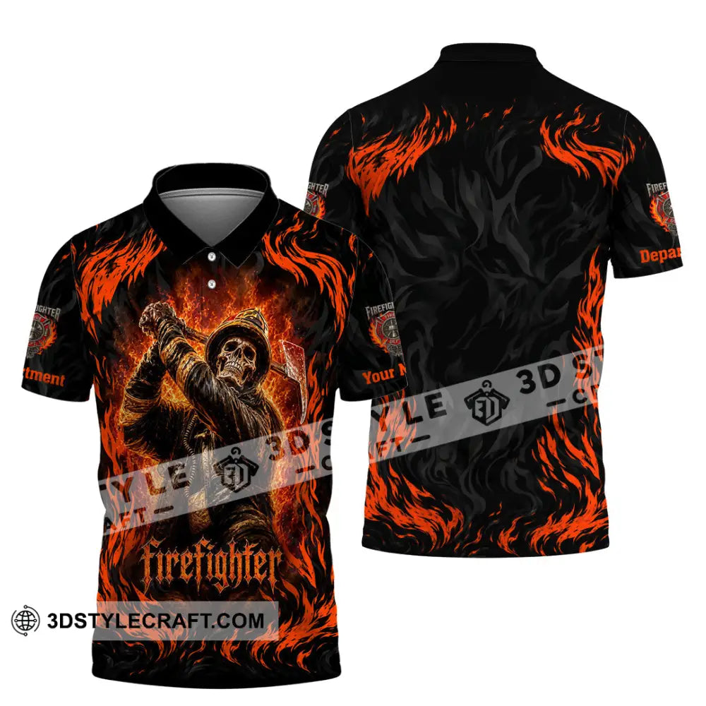 Unisex Shirt - Custom Firefighter Shirt - Polo Shirt / S - T-shirt