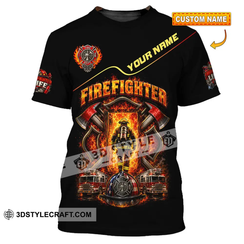 Unisex Shirt - Custom Firefighter Shirt - T-shirt
