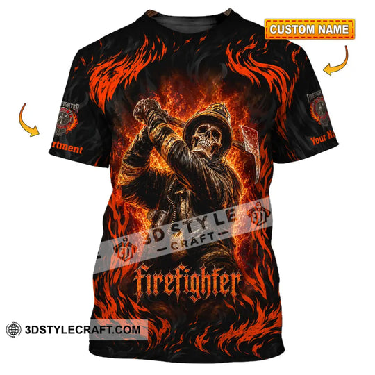 Unisex Shirt - Custom Firefighter Shirt style option 1