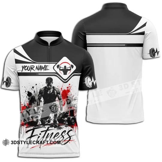 Unisex Shirt - Custom Fitness Shirt style option 2
