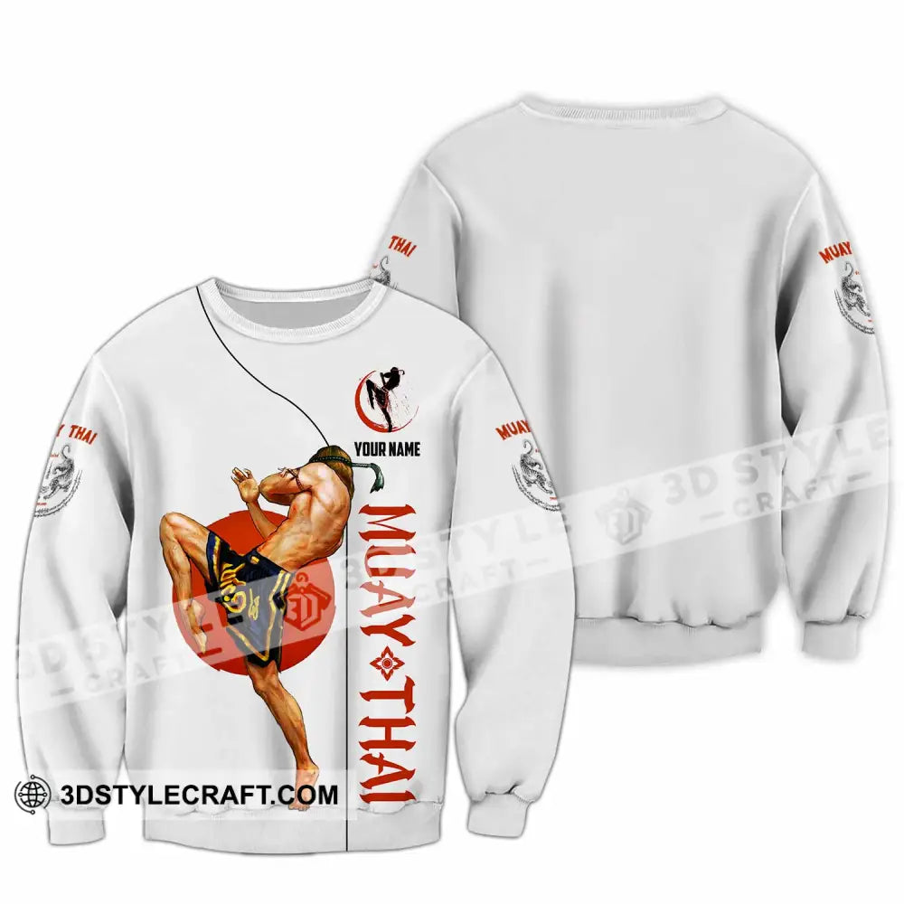 Unisex Shirt - Custom Shirt For Muay Thai Lover Long Sleeve / S T-shirt