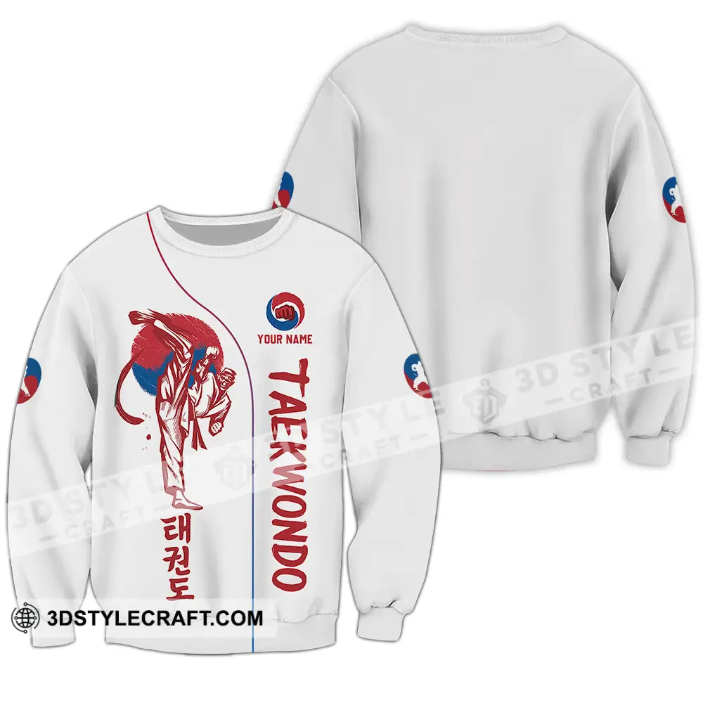 Unisex Shirt - Custom Shirt For Taekwondo Lover Long Sleeve / S T-shirt