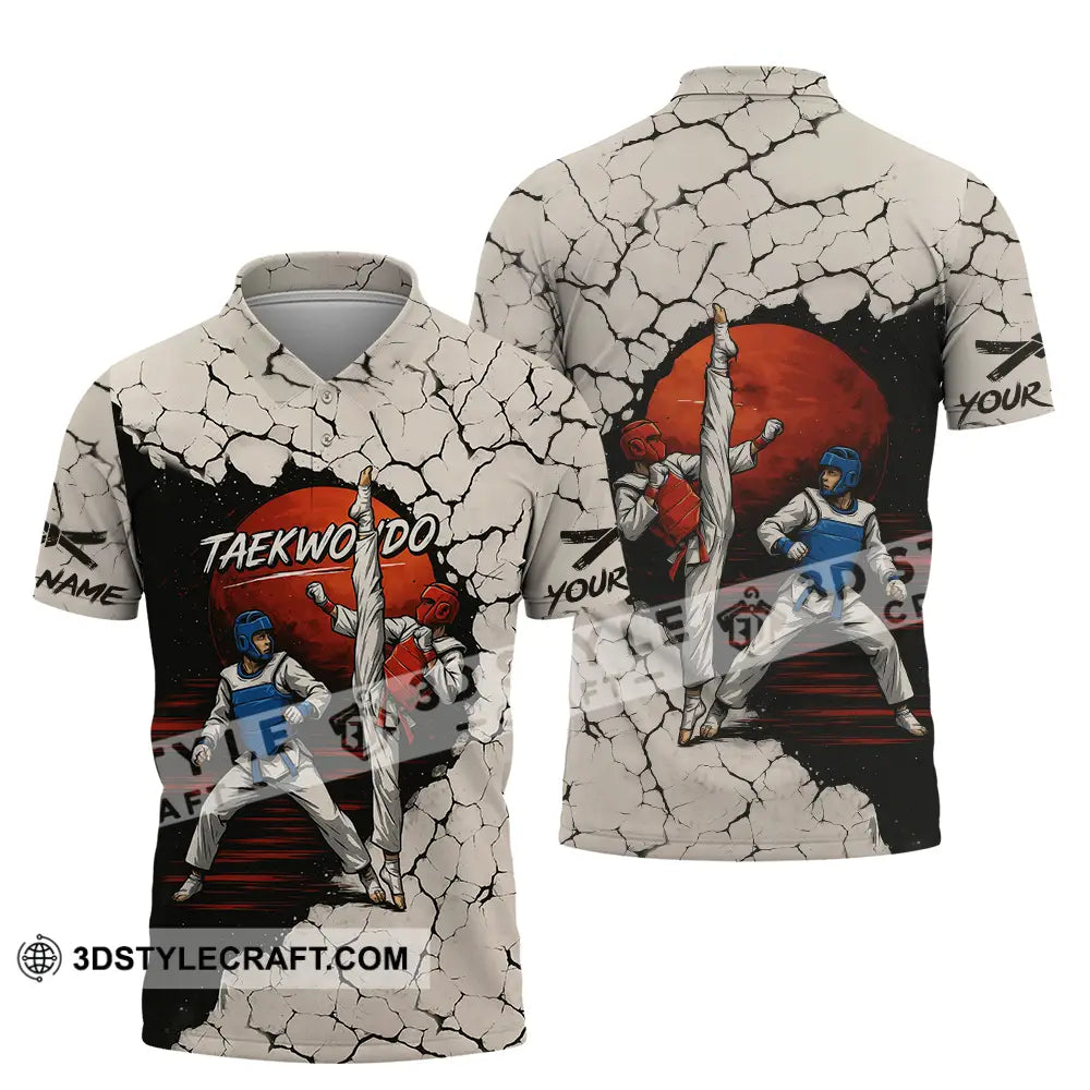 Unisex Shirt - Custom Shirt For Taekwondo Lover Polo Shirt / S T-shirt
