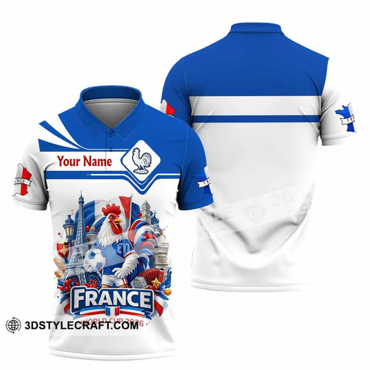 Unisex Shirt - Custom France 3D Shirt style option 2