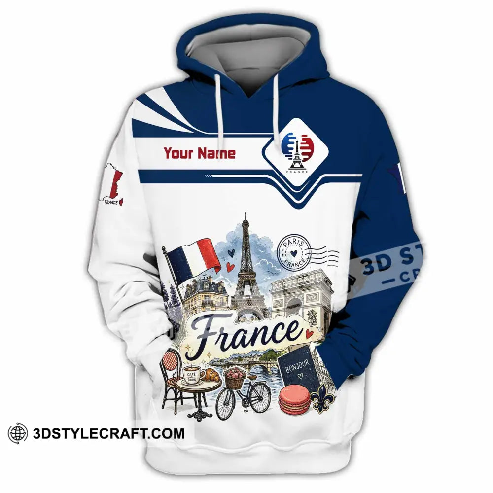 Unisex Shirt - Custom France Shirt - Hoodie / S - T-shirt