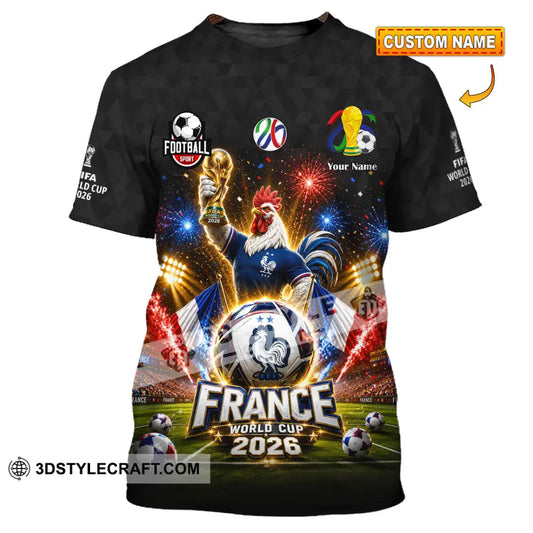 Unisex Shirt - Custom France World Cup 2026 Shirt - T-shirt