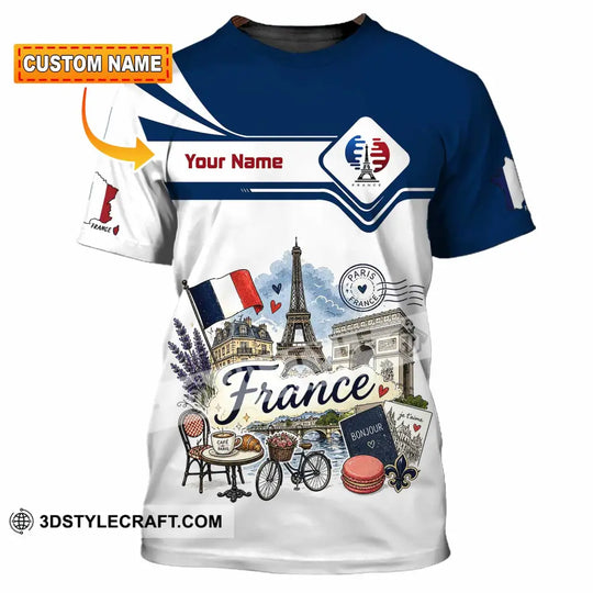 Unisex Shirt - Custom France Shirt style option 1