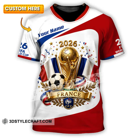 Unisex Shirt - Custom France World Cup 2026 Shirt - T-shirt