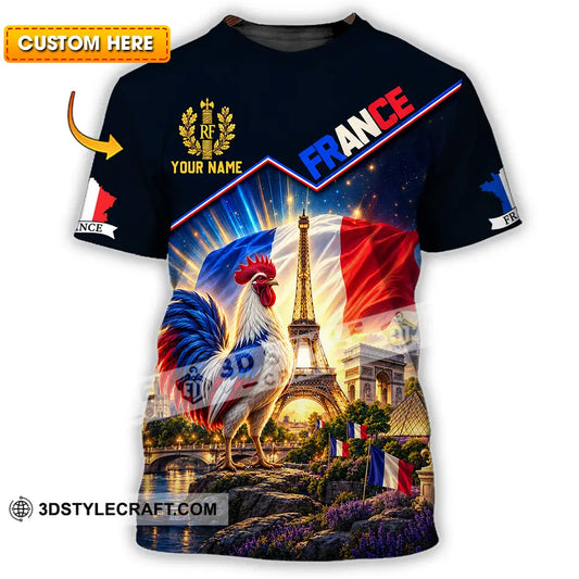 Unisex Shirt - Custom France Shirt - T-shirt