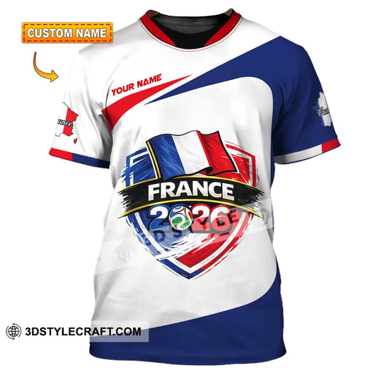 Unisex Shirt - Custom France World Cup 2026 Shirt - T-shirt