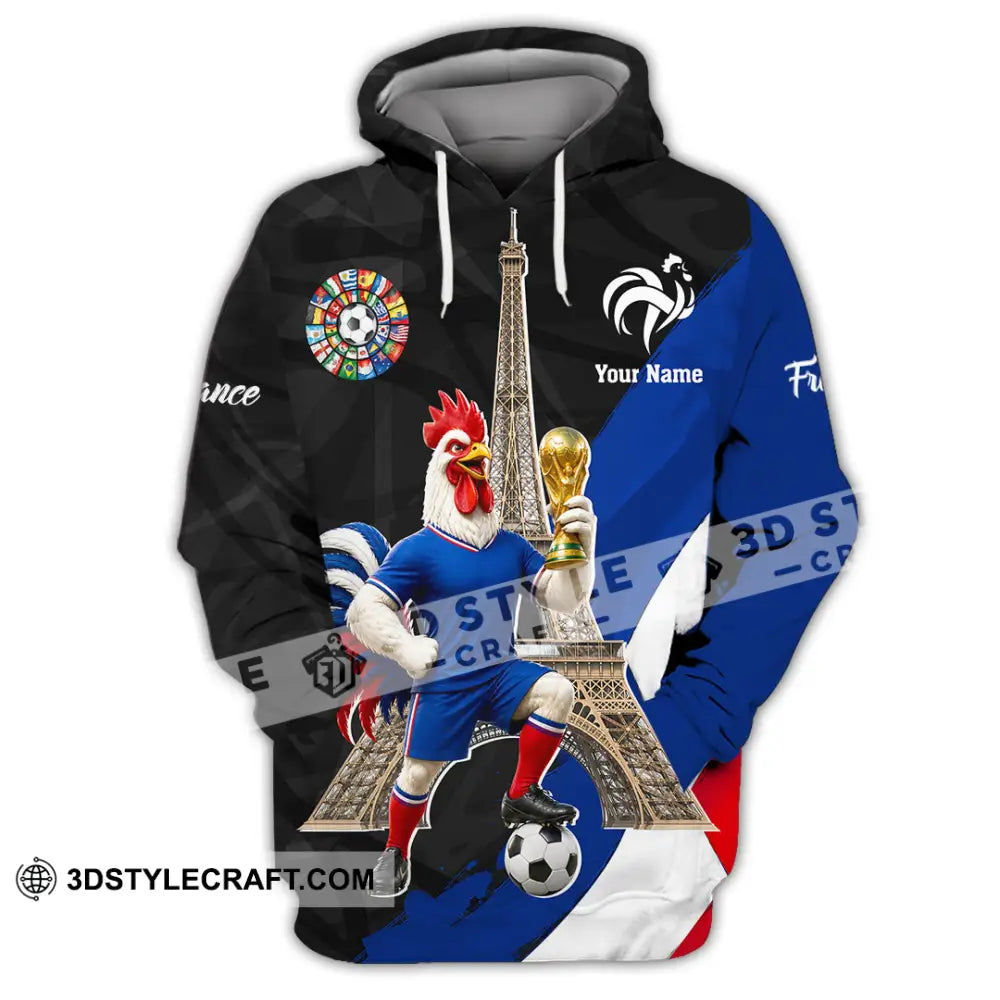 Unisex Shirt - Custom France World Cup 2026 Shirt - Hoodie / S - T-shirt