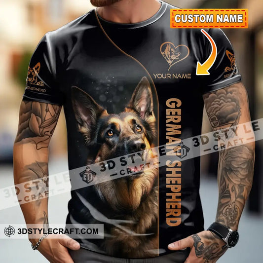 Unisex Shirt - Custom German Shepherd Lover Shirt T-shirt