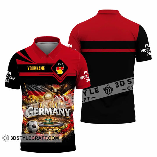 Unisex Shirt - Custom Germany 3D Shirt style option 2