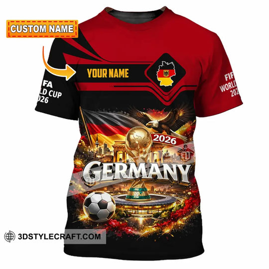 Unisex Shirt - Custom Germany 3D Shirt style option 1