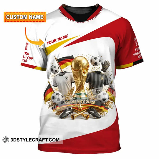 Unisex Shirt - Custom Germany 3D Shirt style option 1