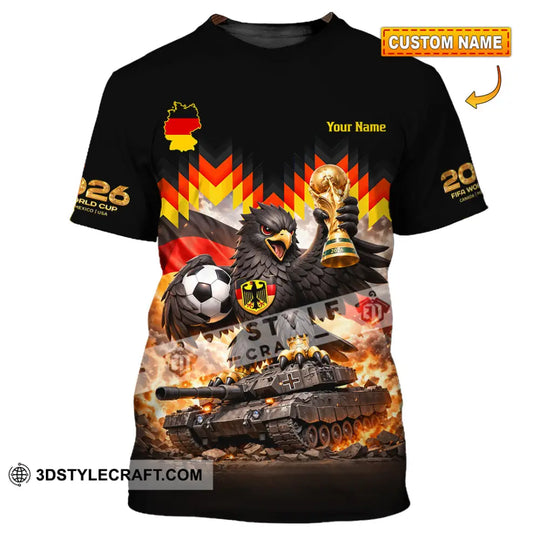 Unisex Shirt - Custom Germany 3D Shirt style option 1