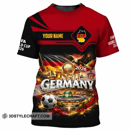 Unisex Shirt - Custom Germany 3D Shirt style option 4