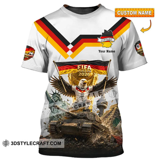 Unisex Shirt - Custom Germany World Cup 2026 Shirt - T-shirt