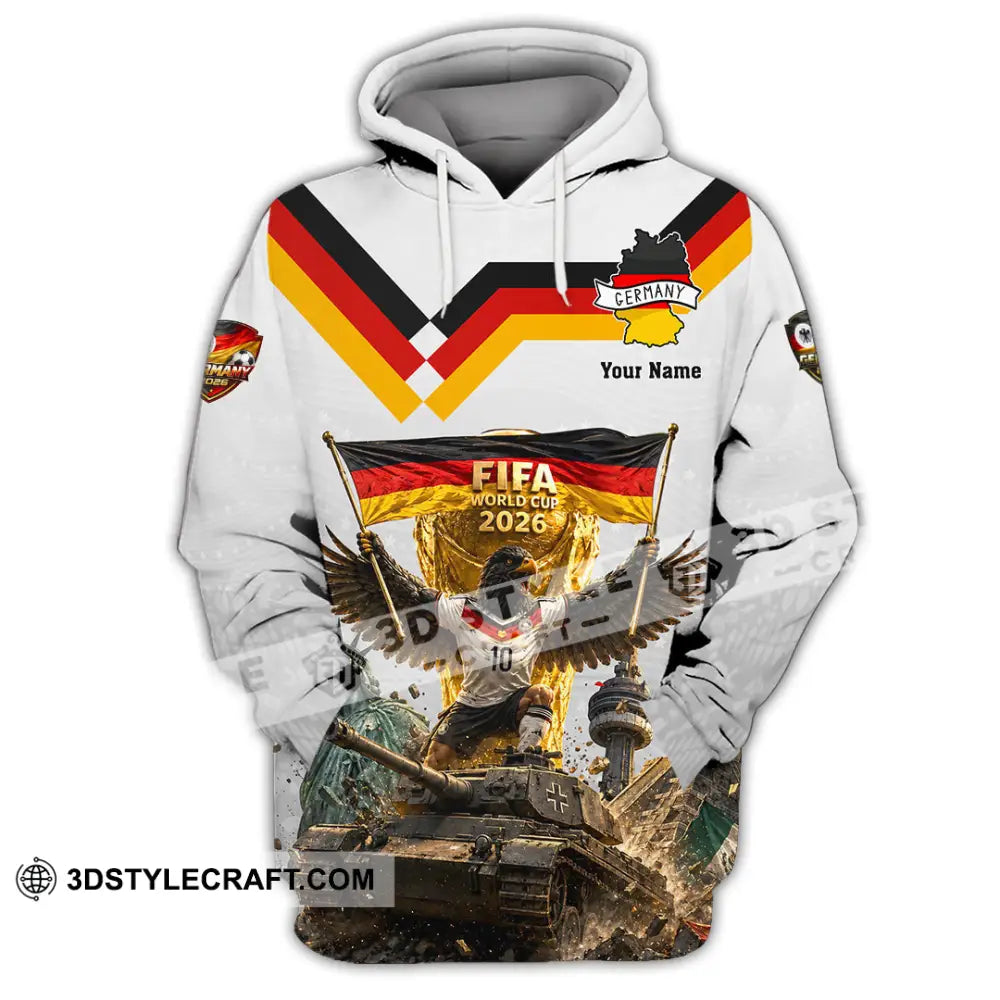 Unisex Shirt - Custom Germany World Cup 2026 Shirt - Hoodie / S - T-shirt