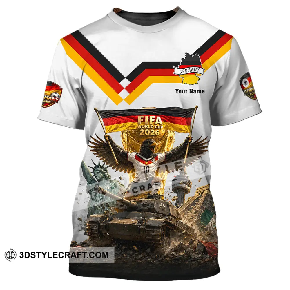 Unisex Shirt - Custom Germany World Cup 2026 Shirt - T-Shirt / S - T-shirt