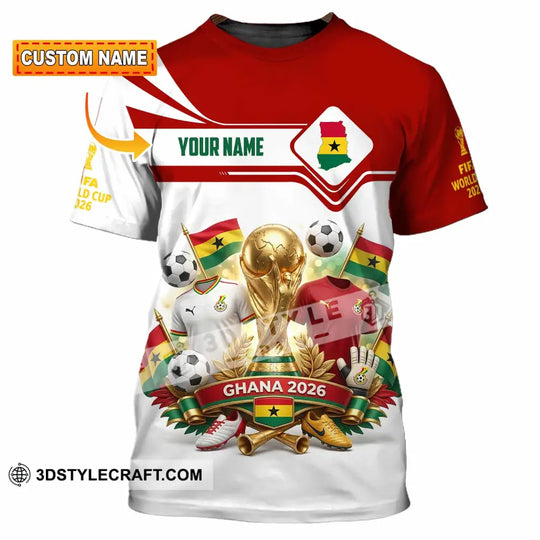 Unisex Shirt - Custom Ghana 3D Shirt style option 1