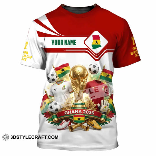 Unisex Shirt - Custom Ghana 3D Shirt style option 4