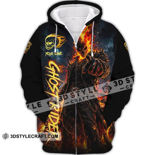 Unisex Shirt - Custom Ghost Rider Shirt style option 3
