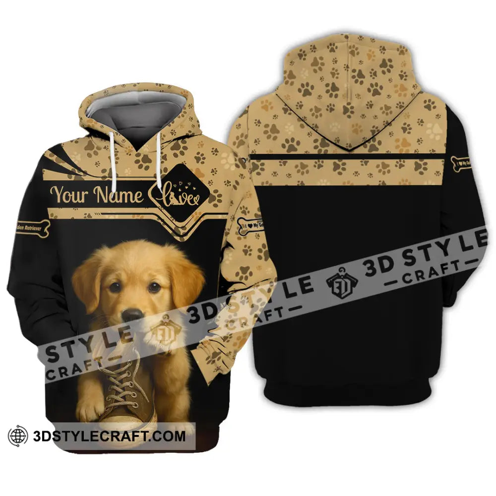 Unisex Shirt - Custom Golden Retriever Shirt Hoodie / S T-shirt
