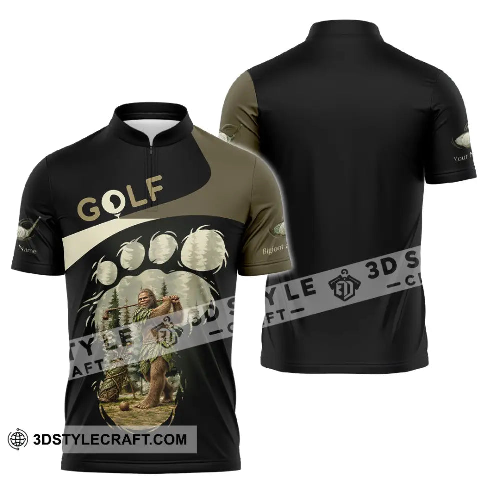 Unisex Shirt - Custom Golf Shirt - Zipper Polo Shirt / S - T-shirt
