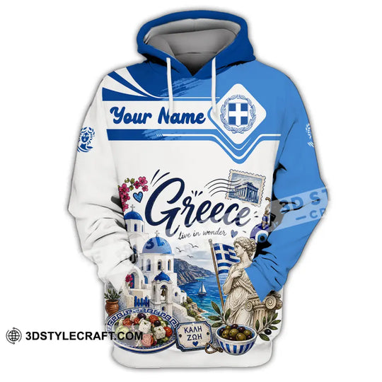 Unisex Shirt - Custom Greece Shirt style option 2