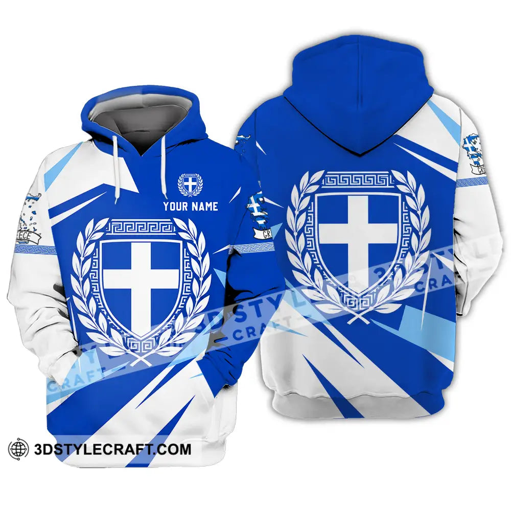 Unisex Shirt - Custom Greece Shirt - Hoodie / S - T-shirt