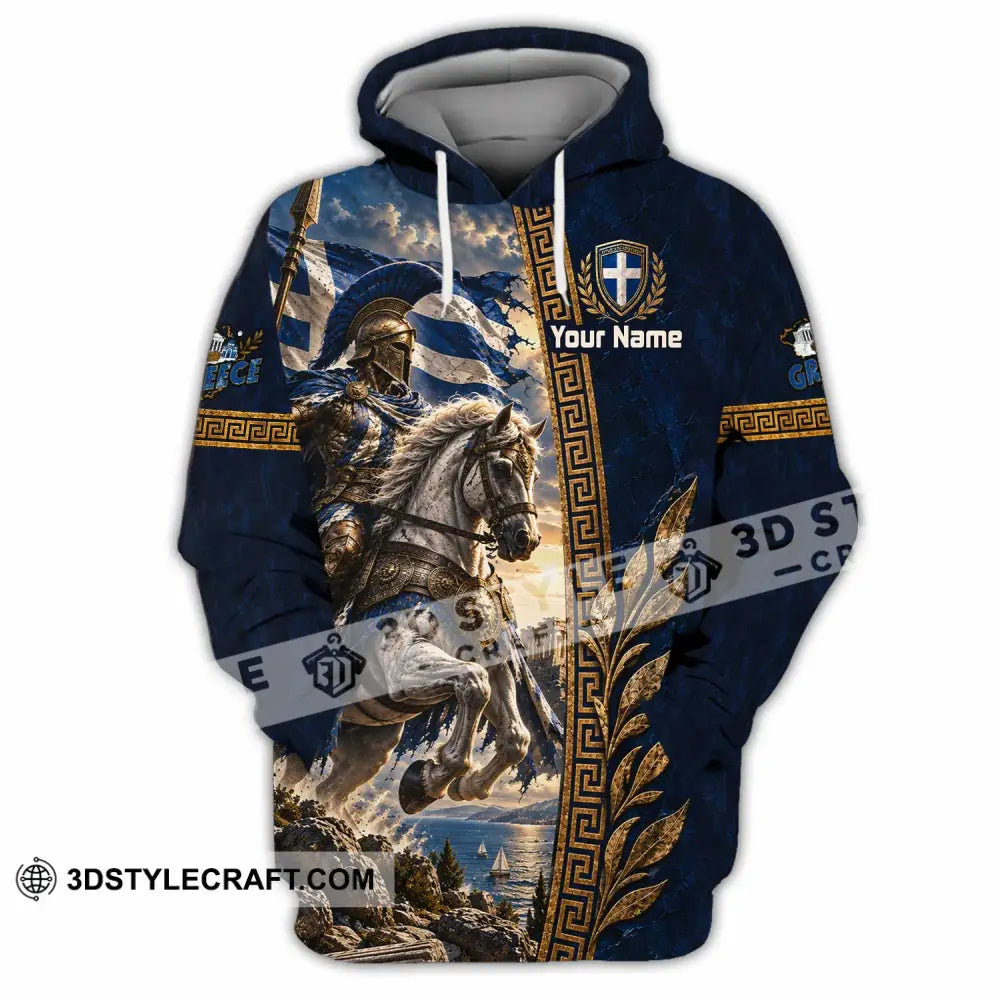 Unisex Shirt - Custom Greece Shirt - Hoodie / S - T-shirt