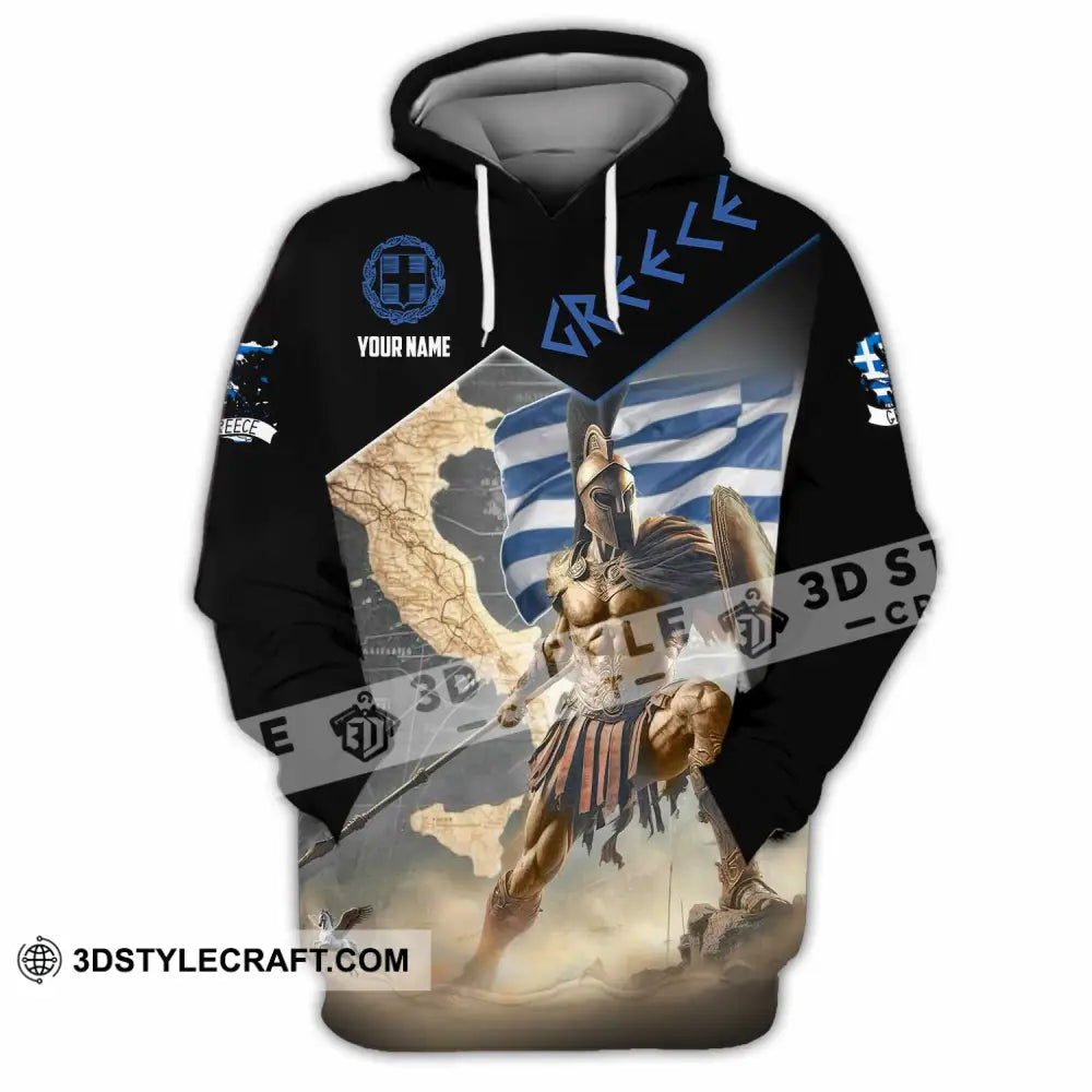 Unisex Shirt - Custom Greece Shirt Hoodie / S T-shirt