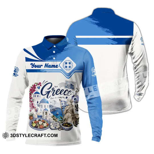 Unisex Shirt - Custom Greece Shirt style option 4