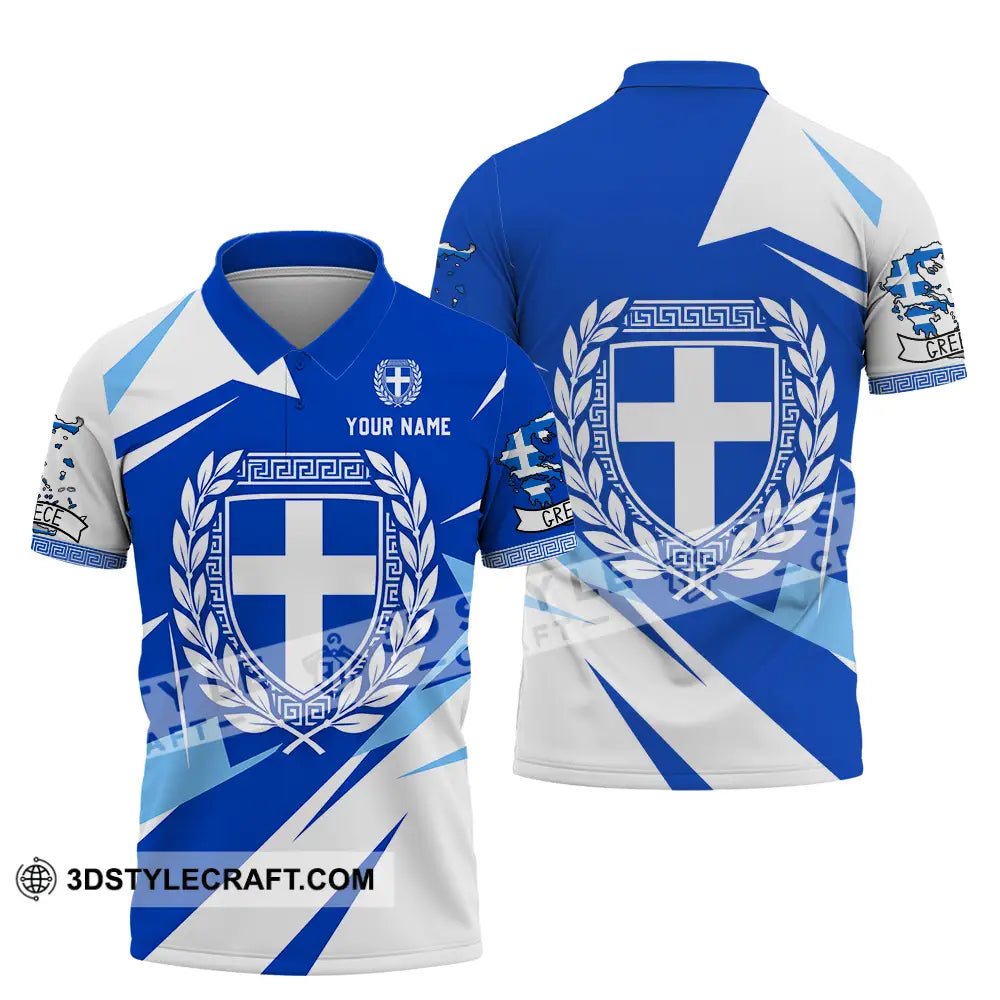 Unisex Shirt - Custom Greece Shirt - Polo Shirt / S - T-shirt