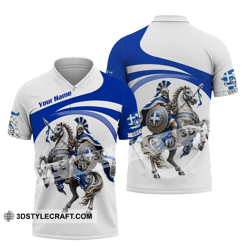 Unisex Shirt - Custom Greece Shirt - Polo Shirt / S - T-shirt