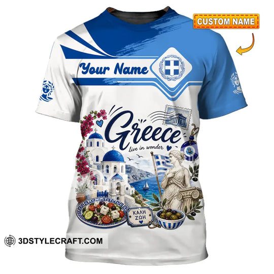 Unisex Shirt - Custom Greece Shirt style option 1