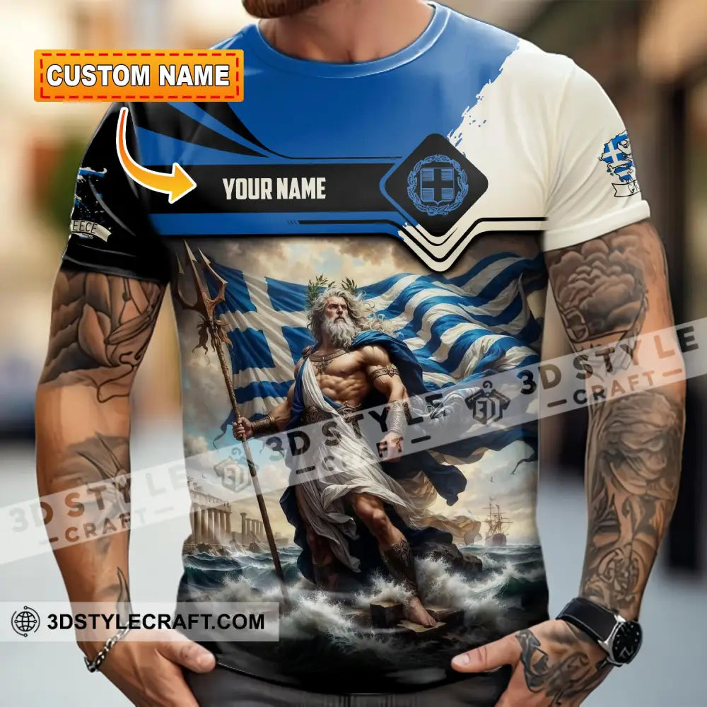 Unisex Shirt - Custom Greece Shirt T-shirt