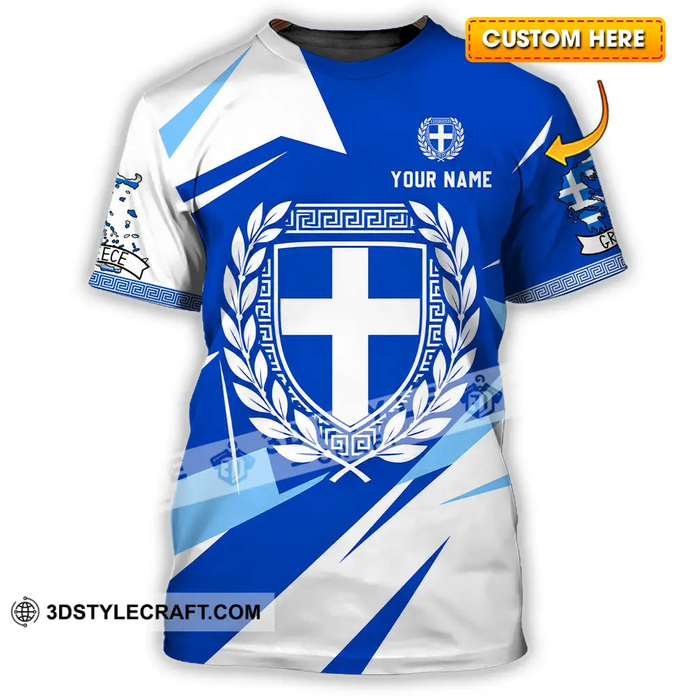 Unisex Shirt - Custom Greece Shirt - T-shirt