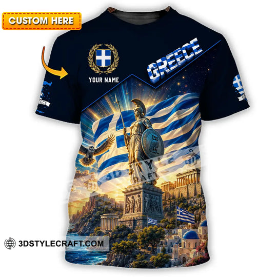 Unisex Shirt - Custom Greece Shirt style option 1