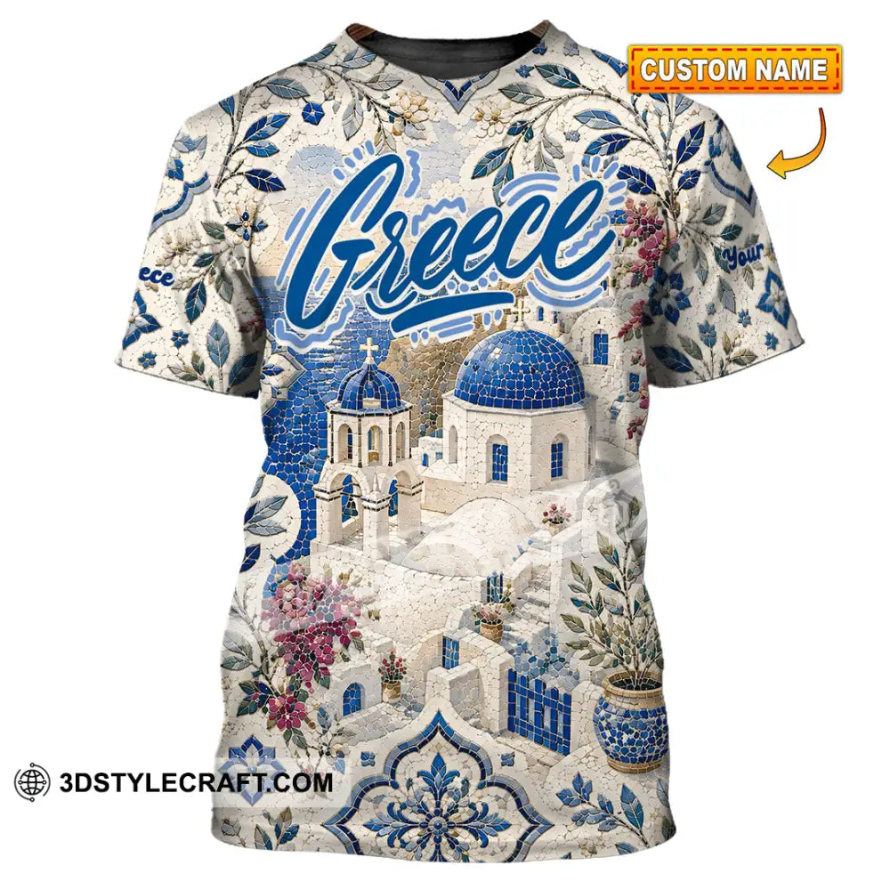 Unisex Shirt - Custom Greece Shirt - T-shirt